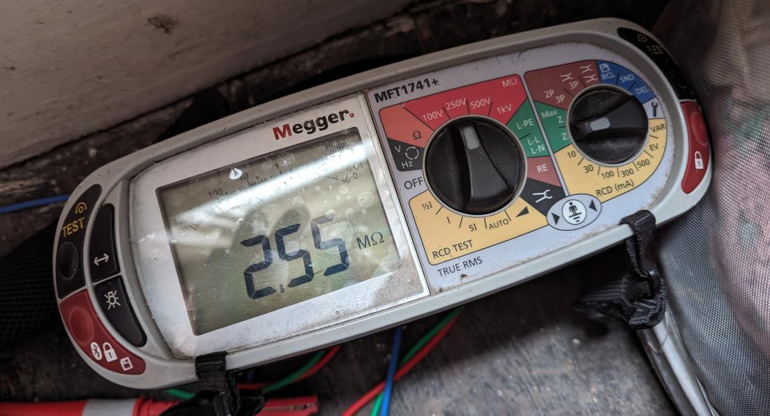 Testing a rental property, with an honest electrical safety report in Bradford