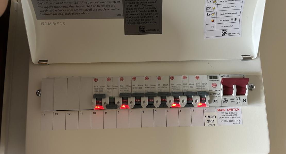 AFDD Consumer unit in HMO