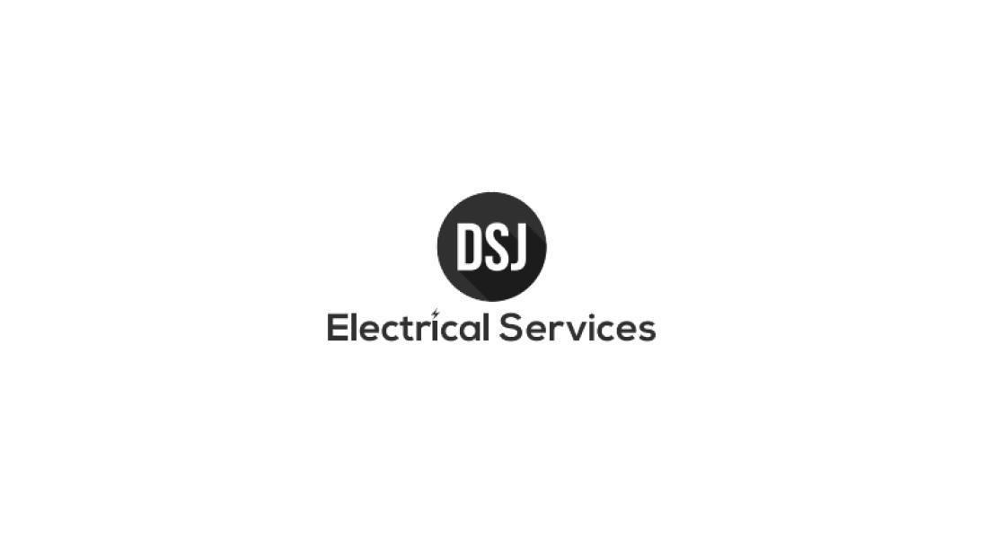 DSJ Electrical company logo.